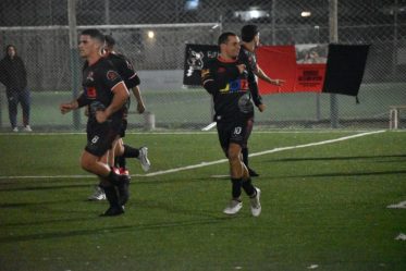 Festejo Ebrios. Partido destacado de la fecha