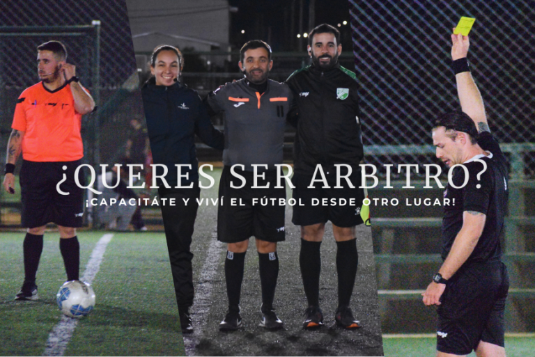 Curso de árbitros, aprendé y formate con SportCenter