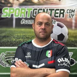 Uno de los destacados de la fecha, el arquero Cesar Martinez. Piriapolis