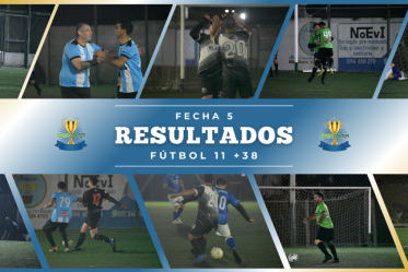 Portada para el artículo de los resultados torneo fútbol 11 +38