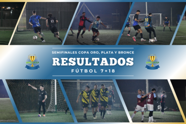 Portada para artículo Resultados Semifinales del torneo f7 +18