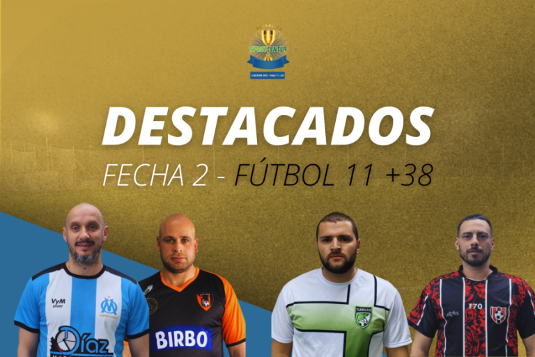 Señores jugadores que se destacan en la Fecha 2