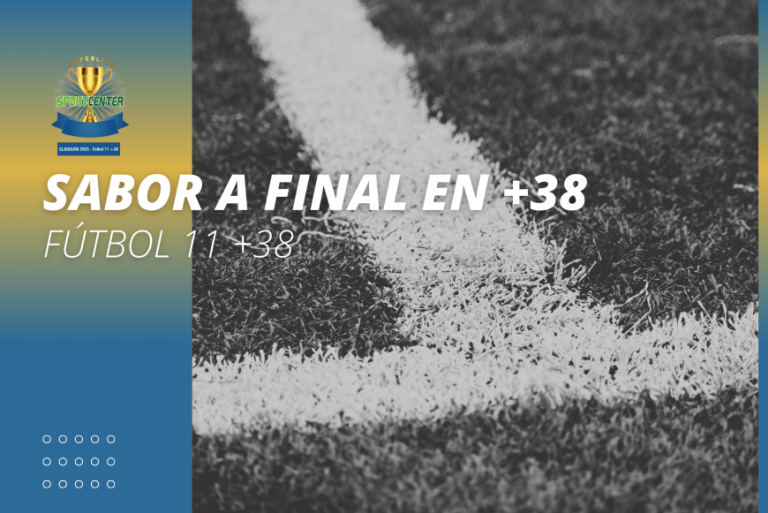 Sabor a final en +38