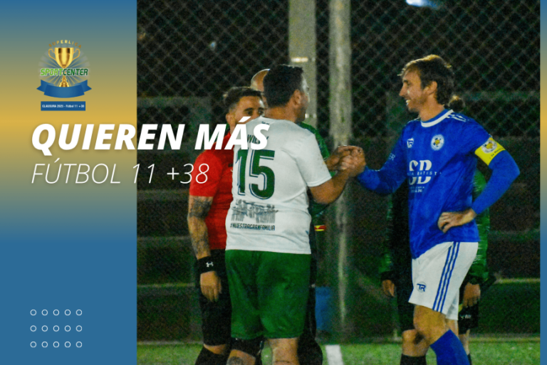Los cruces de Fútbol 11 + 38